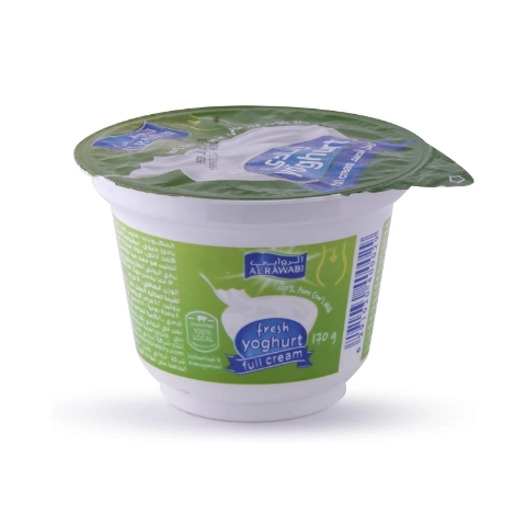 Al Rawabi Fresh Yoghurt Full Cream 170gm