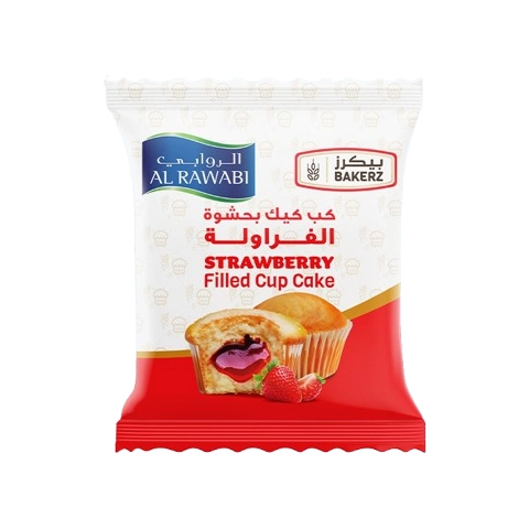 Al Rawabi Strawberry Cup Cake 30gm