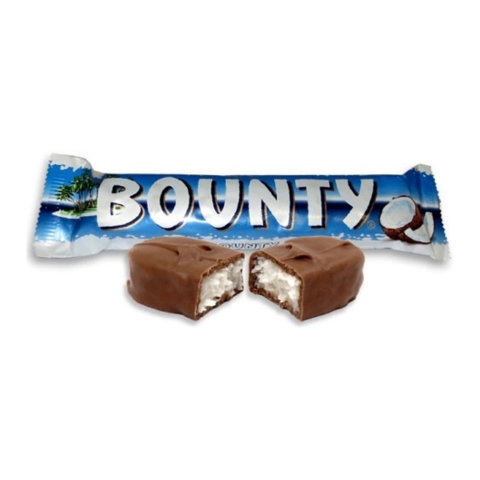 Bounty Chocolate Bars 57gm