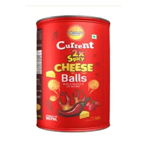 Current 2x Spicy Cheese Balls (Can)
