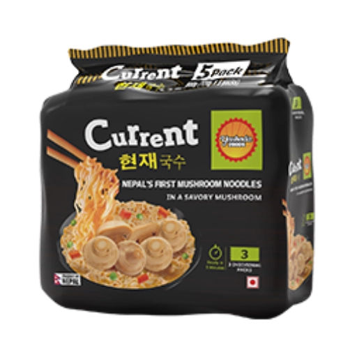 Current Mushroom Noodles (Pack of Five)