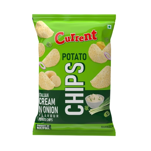 Current Potato Chips Cream & Onion