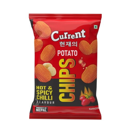 Current Potato Chips Hot & Spicy Chili