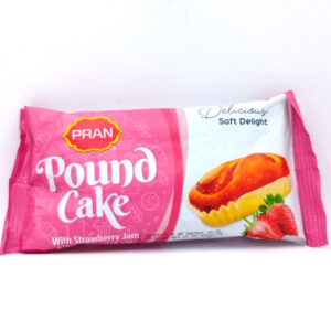 pran pound cake with strawberry jam (55gm)