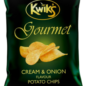 Kwik’s Gourmet Sour Cream & Onion Potato Chips