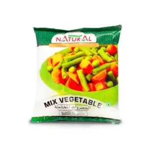 Natural Frozen Mix Vegetable 400gm