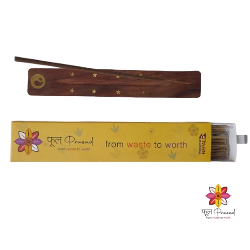 Sinke Dhoop (Stick Incense with Bamboo Stick) with free Stand.