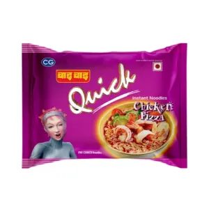 Wai Wai Quick Chicken Pizza