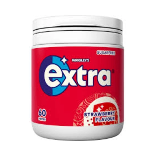 Extra Strawberry chewing gum