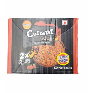Current 2X Spicy Noodles Cartoon